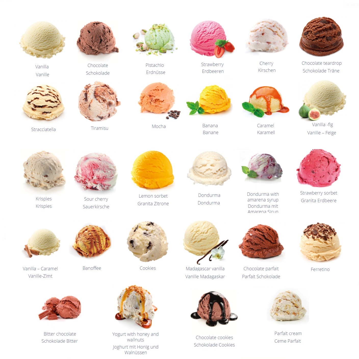 Desserts - Ice cream